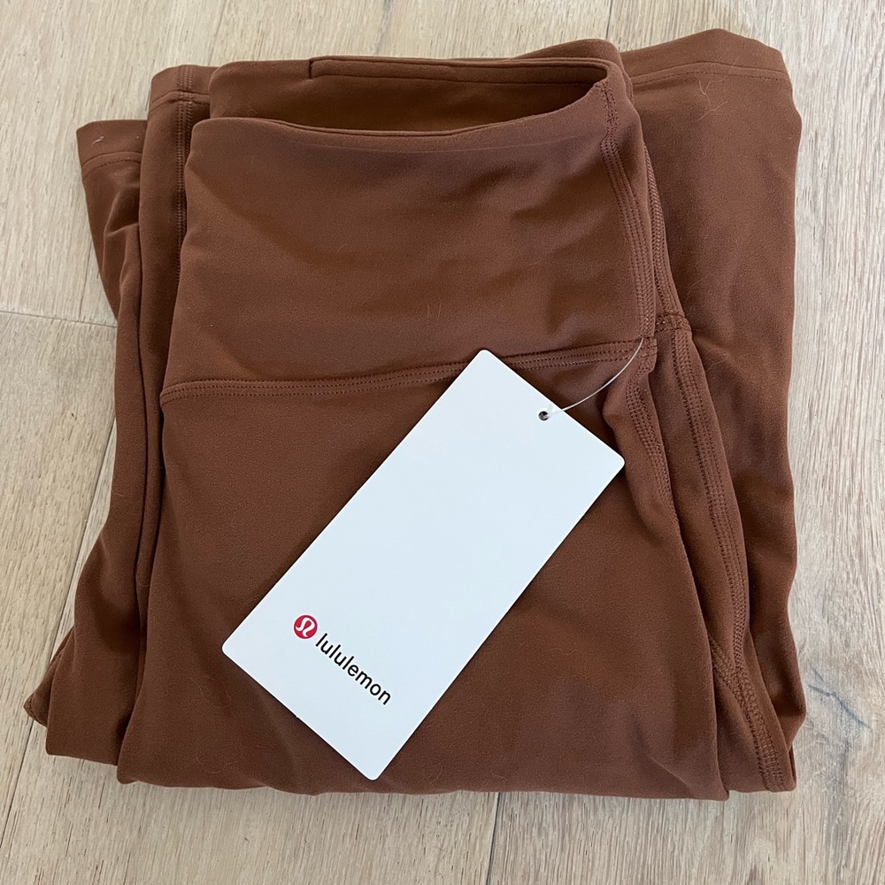 Lululemon groove pant roasted brown
